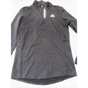 Kalenji Women's Size XS Decathlon Running Shirt Black Long Sleeve Sportswear
